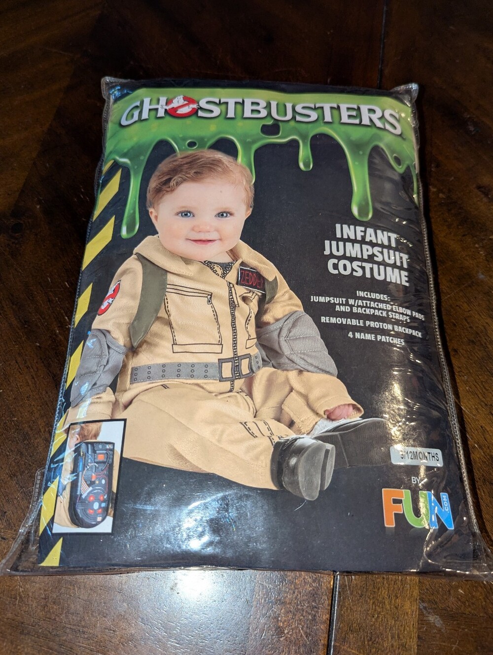 Ghostbusters Infant Costume Jumpsuit 9-12 Months Fun Costumes